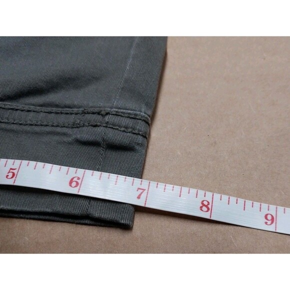 SO Juniors Womens Size 7 Capri Pants Khaki Brown Wear It Declare It Cute Comfy - Picture 13 of 13